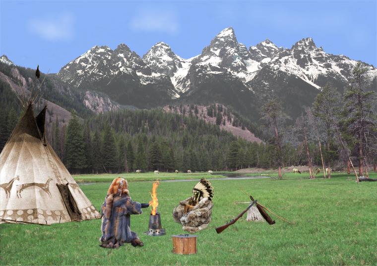 Camping in Tetons